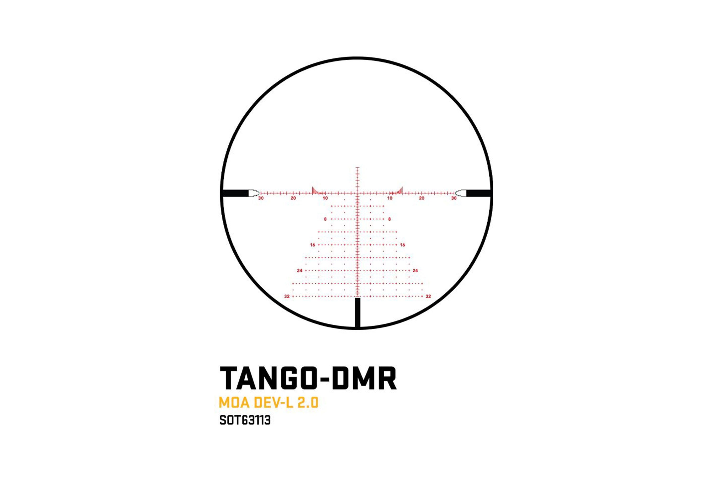 SIG SAUER TANGO-DMR Zielfernrohr | 3-18x44 | MOA DEV-L 2.0 FFP