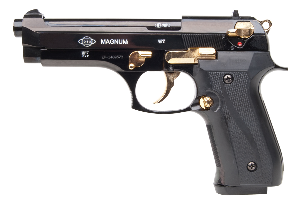 EKOL Firat Magnum Schwarz-Gold 9mm P.A.K. - Gas Signal