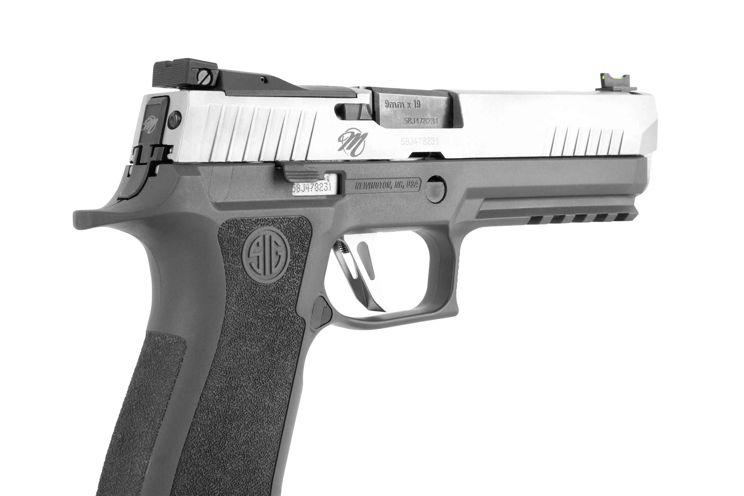 SIG SAUER P320 X5 LEGION Silver Shadow 9mm Luger - Selbstladepistole