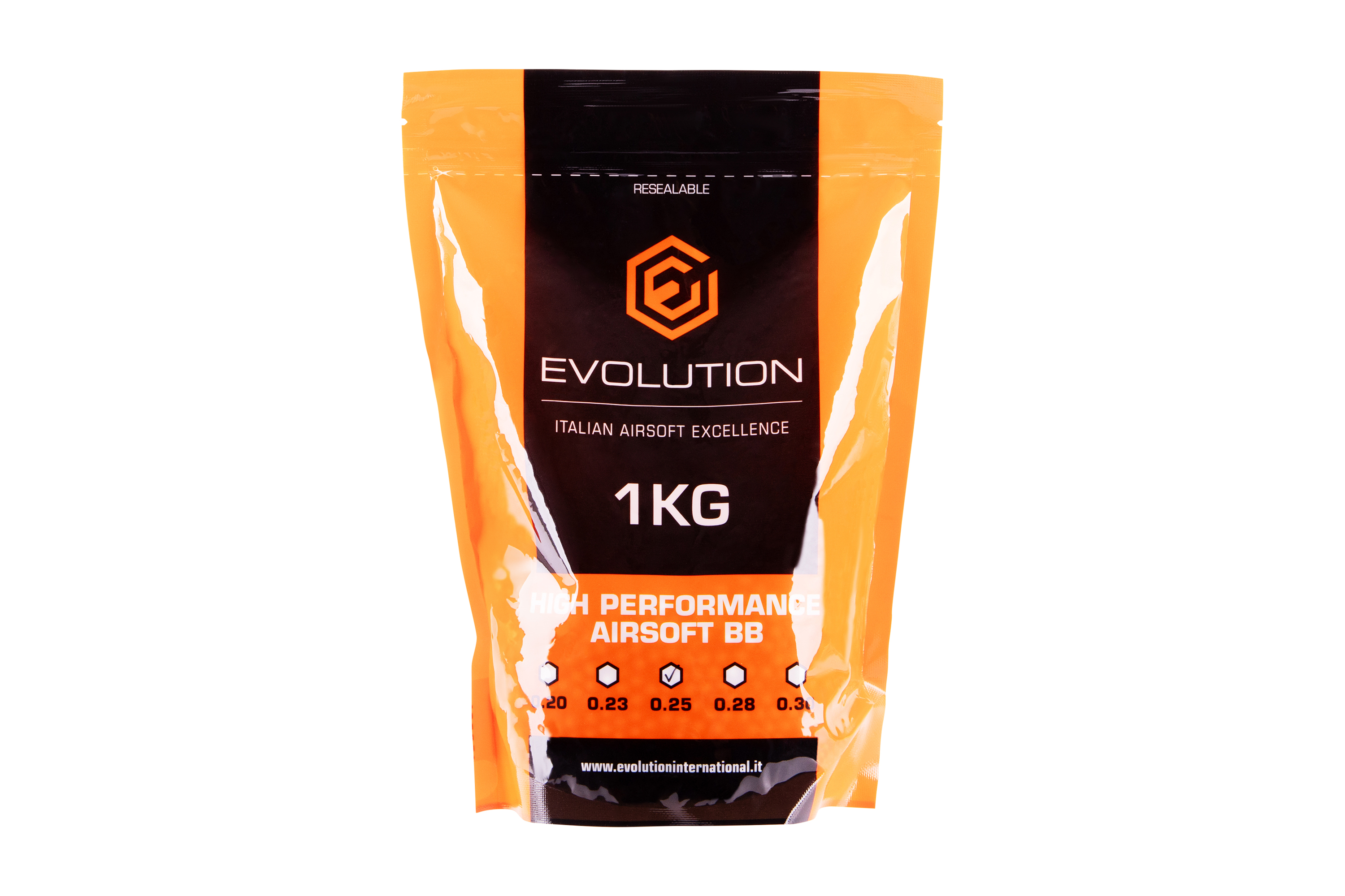 Evolution High Performance Airsoft BBs 6mm 0,25g 4.000 Stück