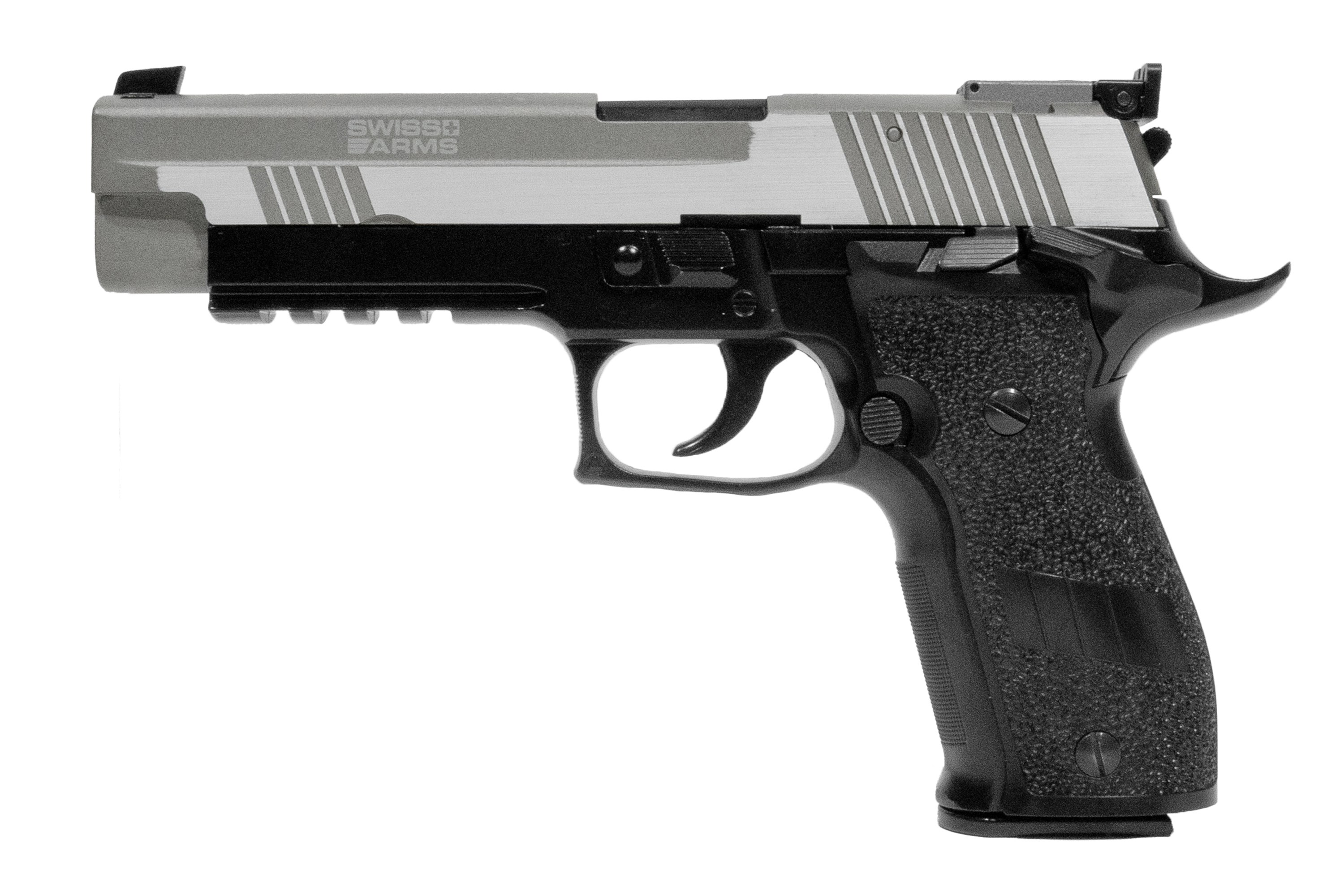 Swiss Arms Navy Pistol XXL Bicolor 6mm - Airsoft Co2 BlowBack