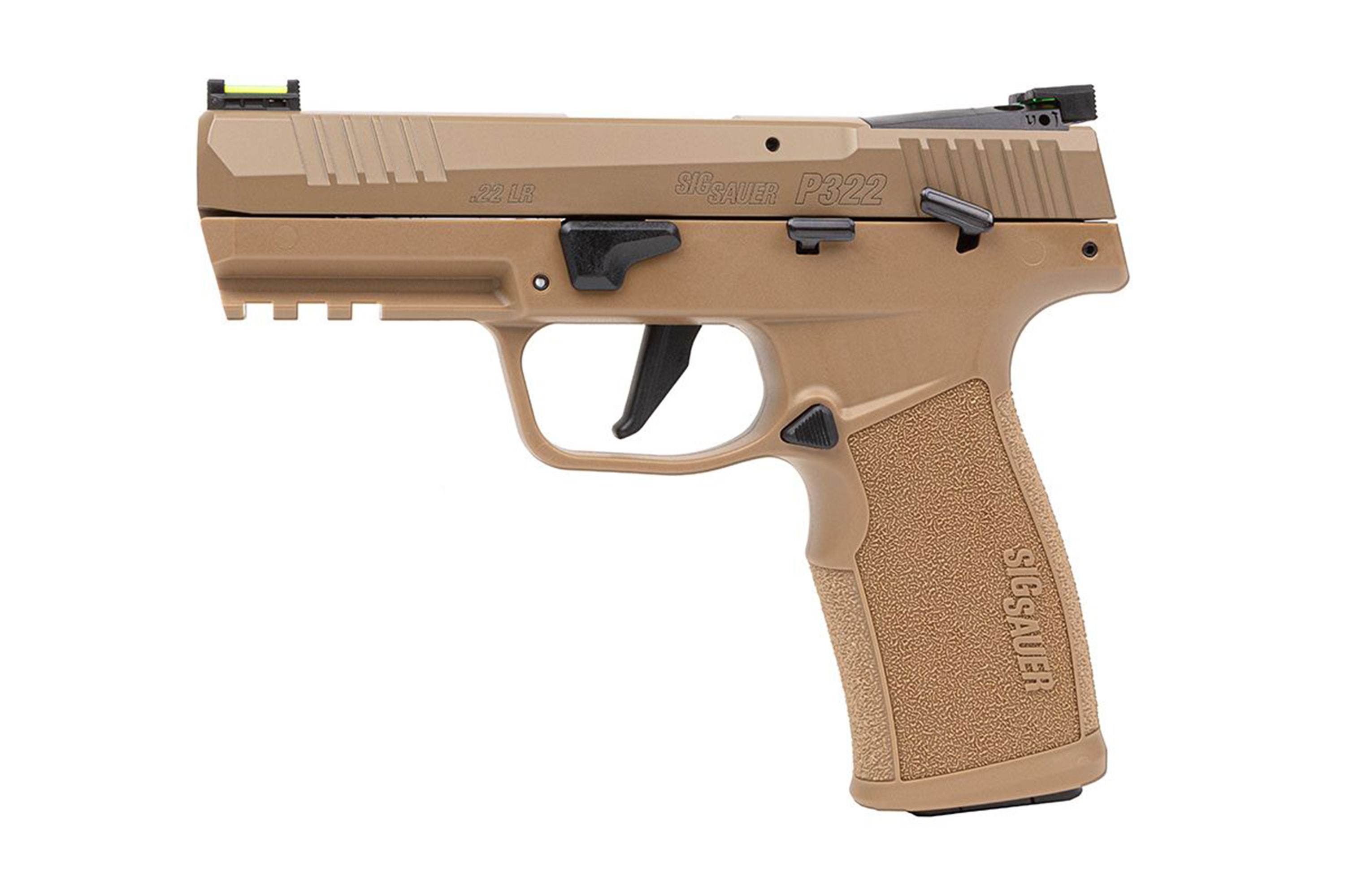 SIG SAUER P322 TACPAC Coyote .22lr HV - Selbstladepistole