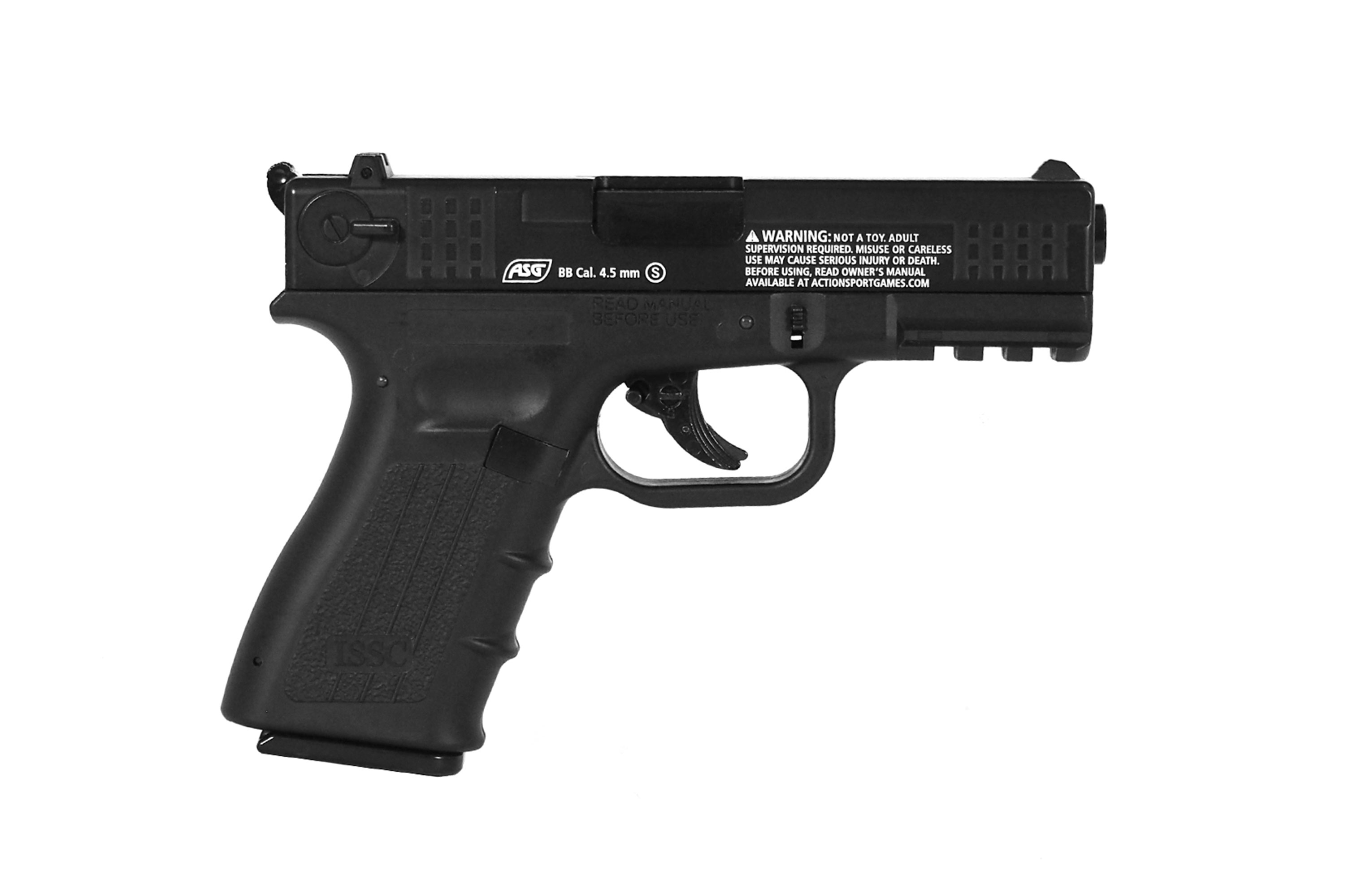 ISSC M22 Schwarz 4,5mm BB - Druckluft Co2 Blowback