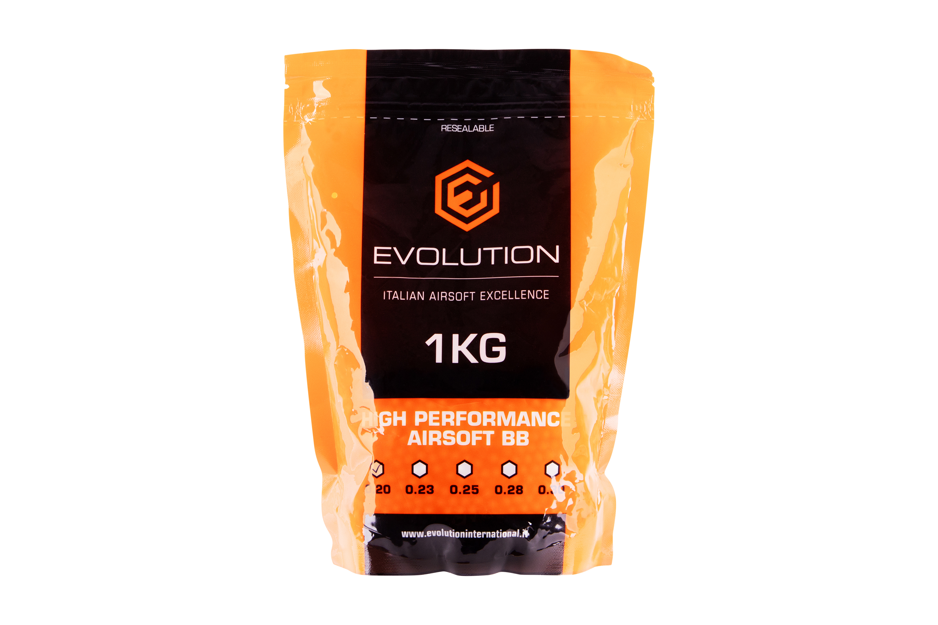 Evolution High Performance Airsoft BBs 6mm 0,20g 5.000 Stück