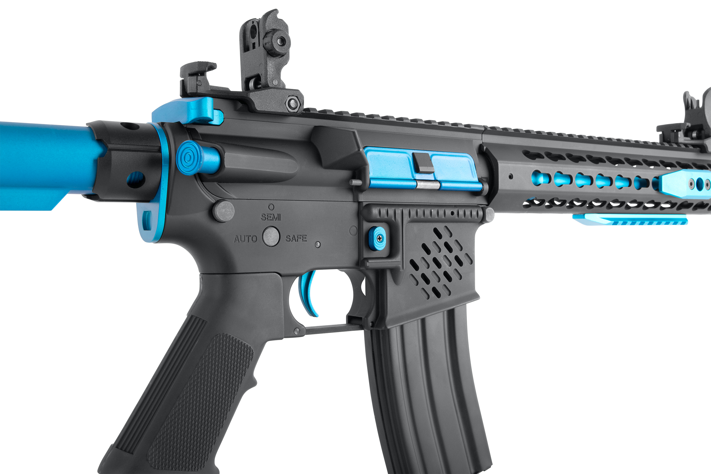 Colt M4 Blast Blue Fox 6mm - Airsoft S-AEG