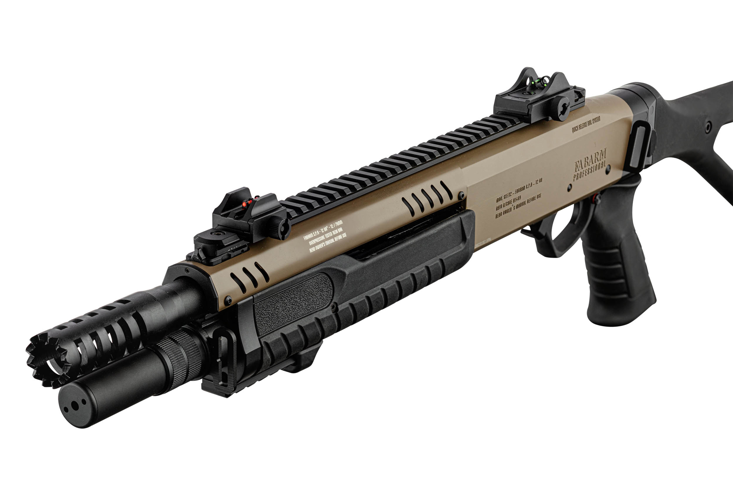 FABARM STF12 Compact FDE 6mm - Airsoft Gas Non BlowBack