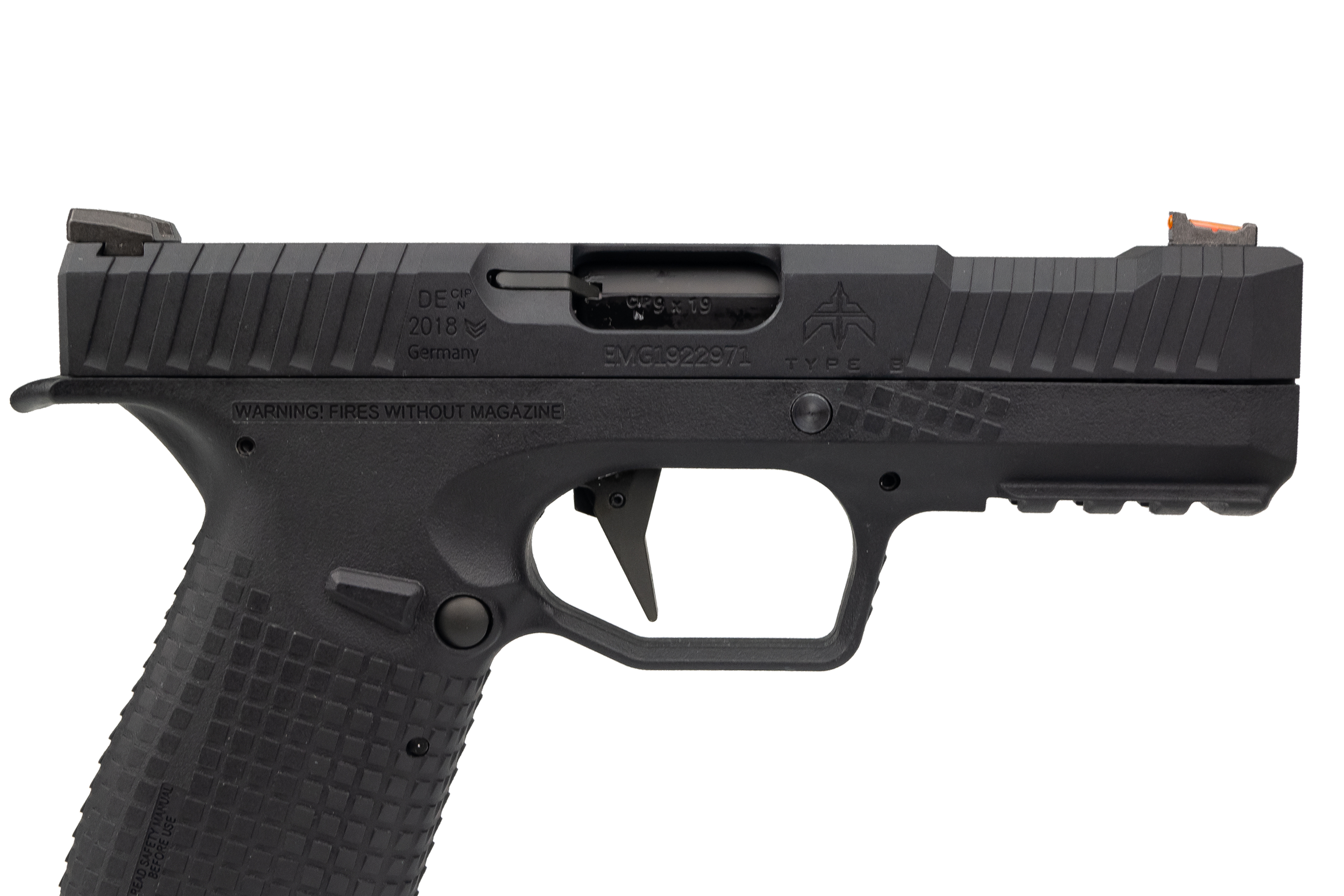 Archon Firearms Type B Pistol Schwarz 6mm - Airsoft Gas BlowBack