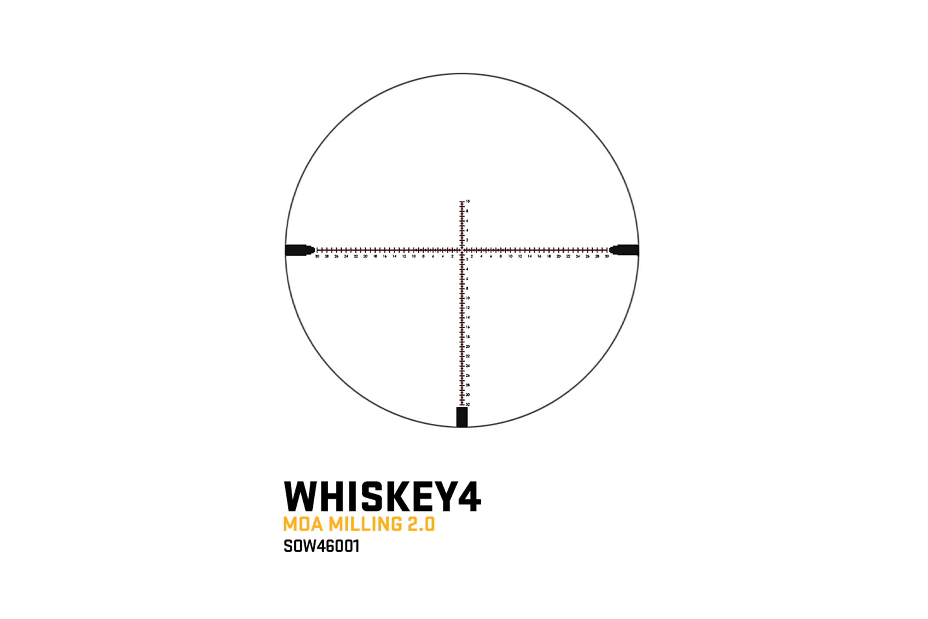 SIG SAUER WHISKEY4 Zielfernrohr | 6-24x50 | MOA Milling Hunter 2.0 FFP