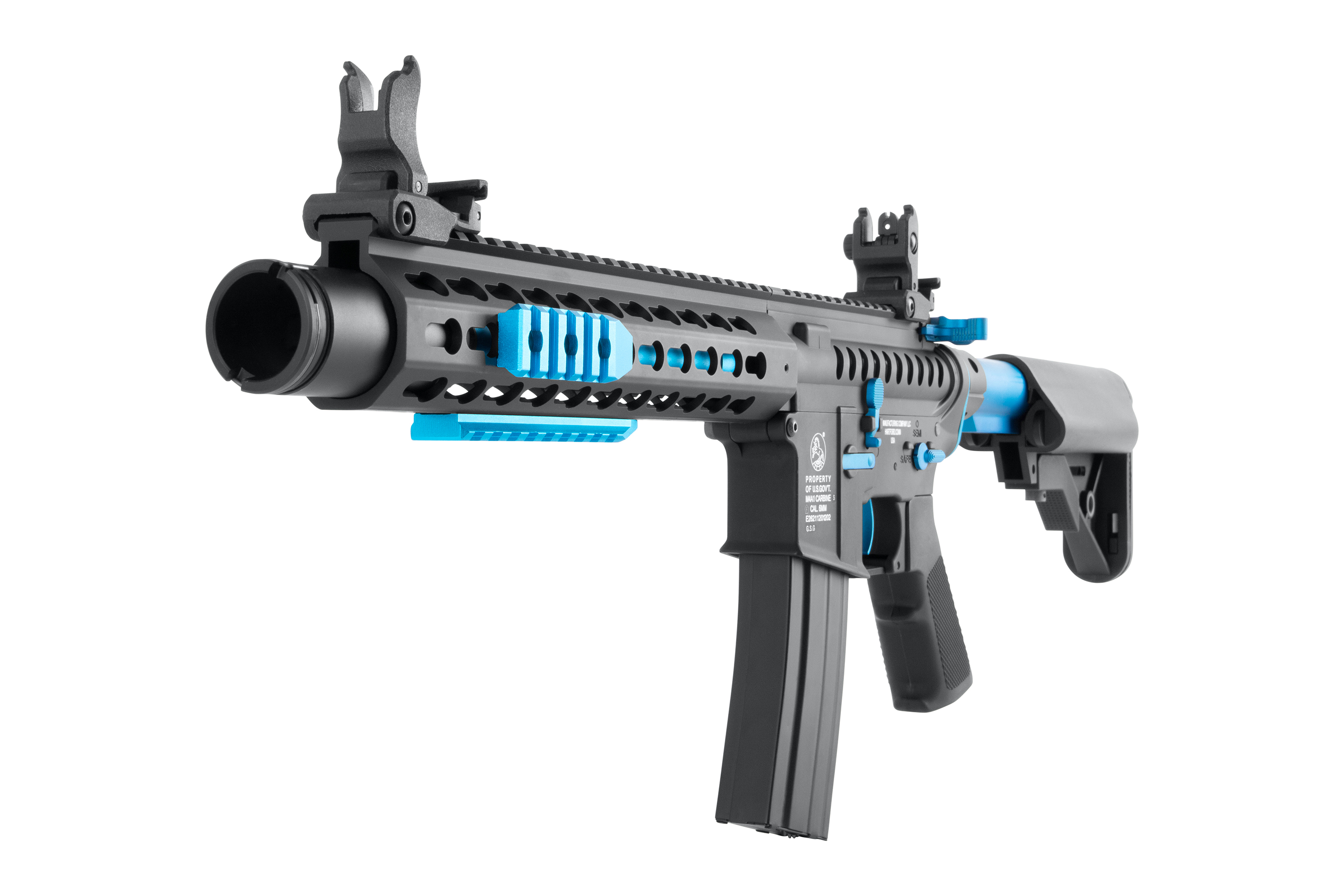 Colt M4 Blast Blue Fox 6mm - Airsoft S-AEG