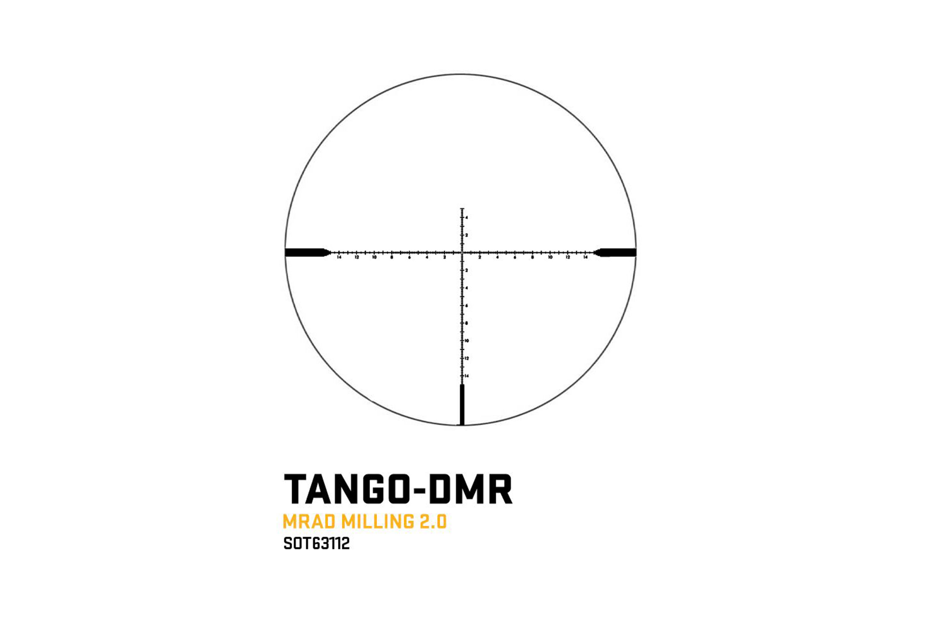 SIG SAUER TANGO-DMR Zielfernrohr | 3-18x44 | MRAD Milling 2.0 FFP