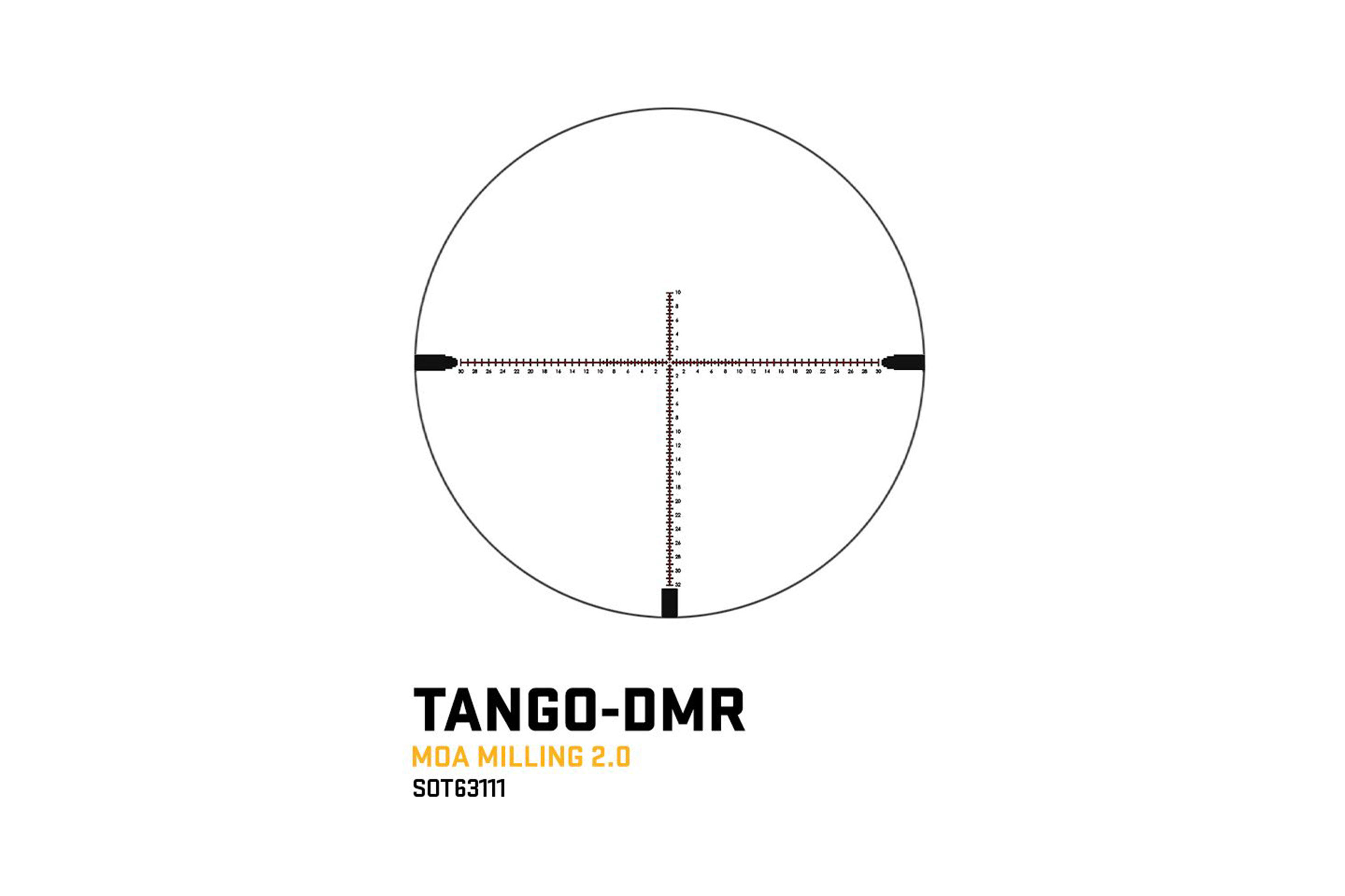 SIG SAUER TANGO-DMR Zielfernrohr | 3-18x44 | MOA Milling 2.0 FFP