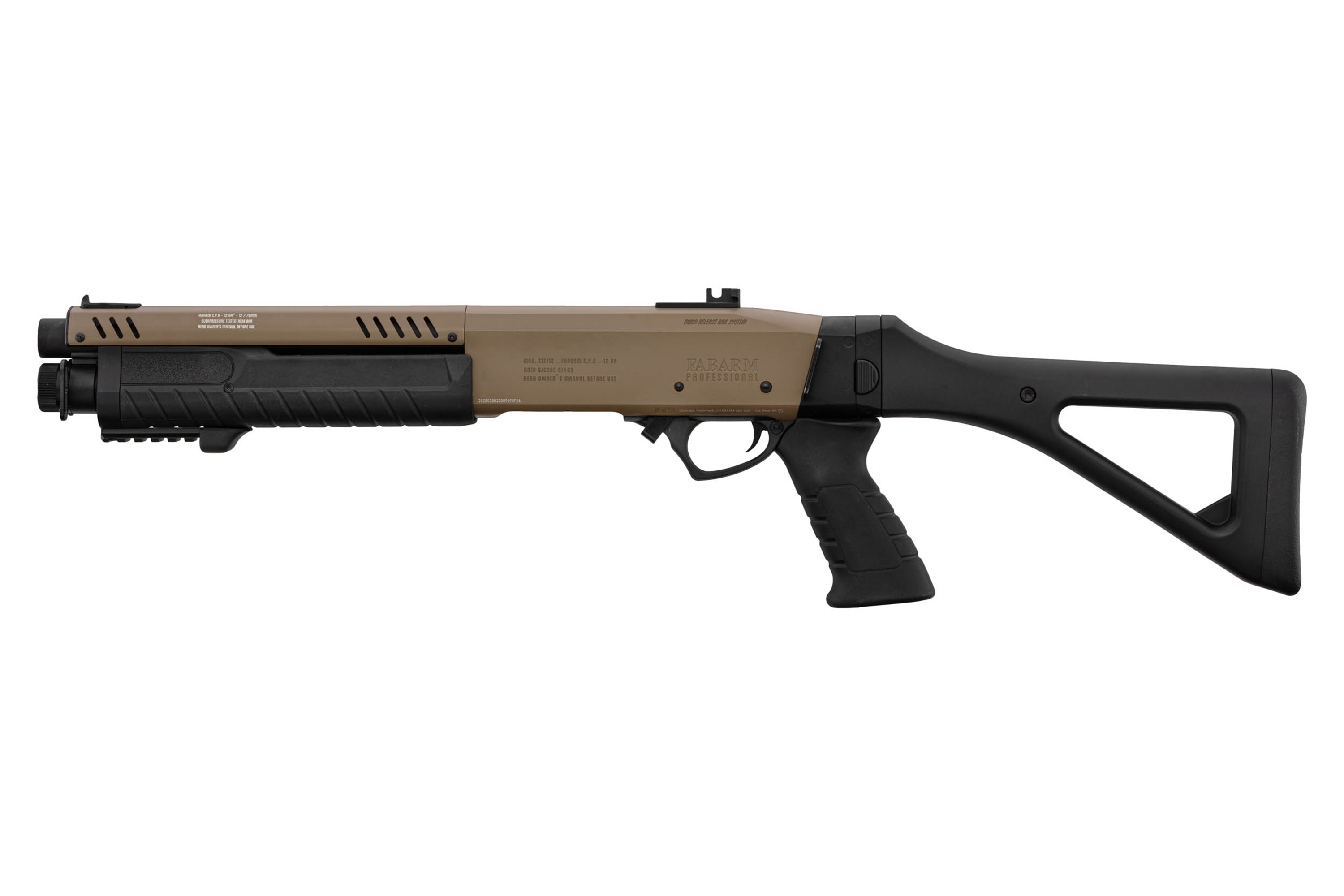 FABARM STF12 Initial Compact FDE 6mm - Airsoft Gas Non BlowBack