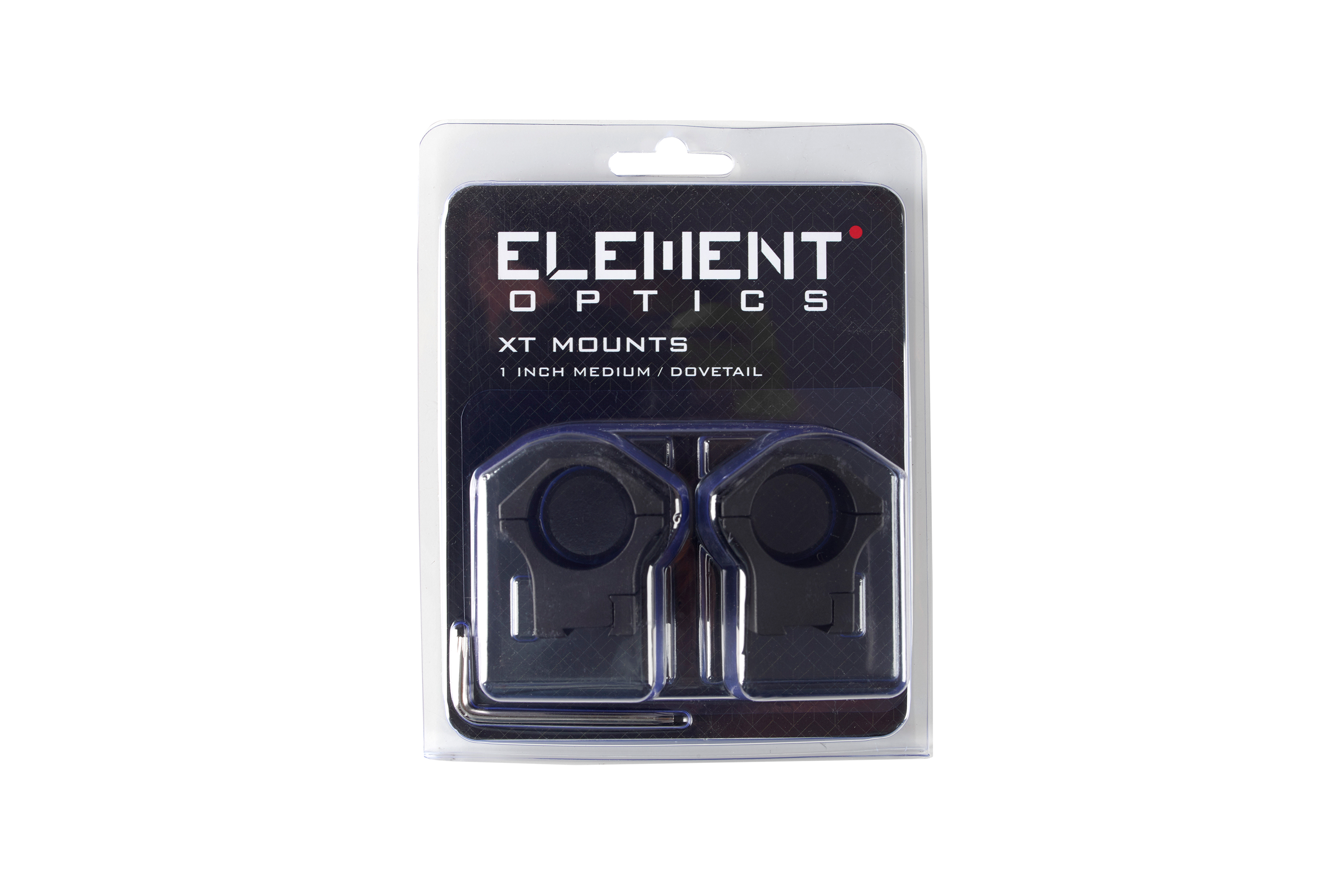 Element Optics XT Montageringe 11mm Prismenschiene | 1'' | medium