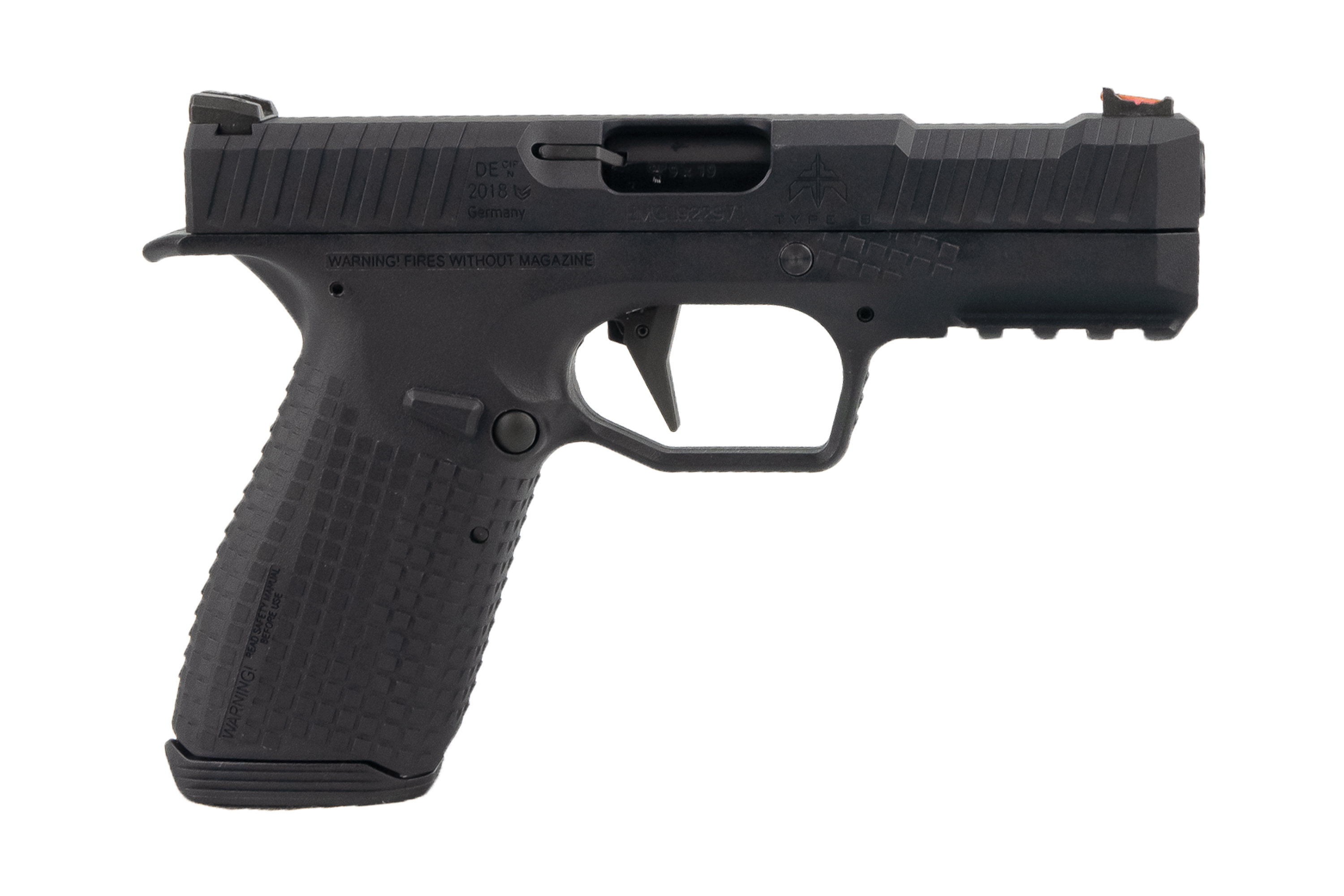 Archon Firearms Type B Pistol Schwarz 6mm - Airsoft Gas BlowBack