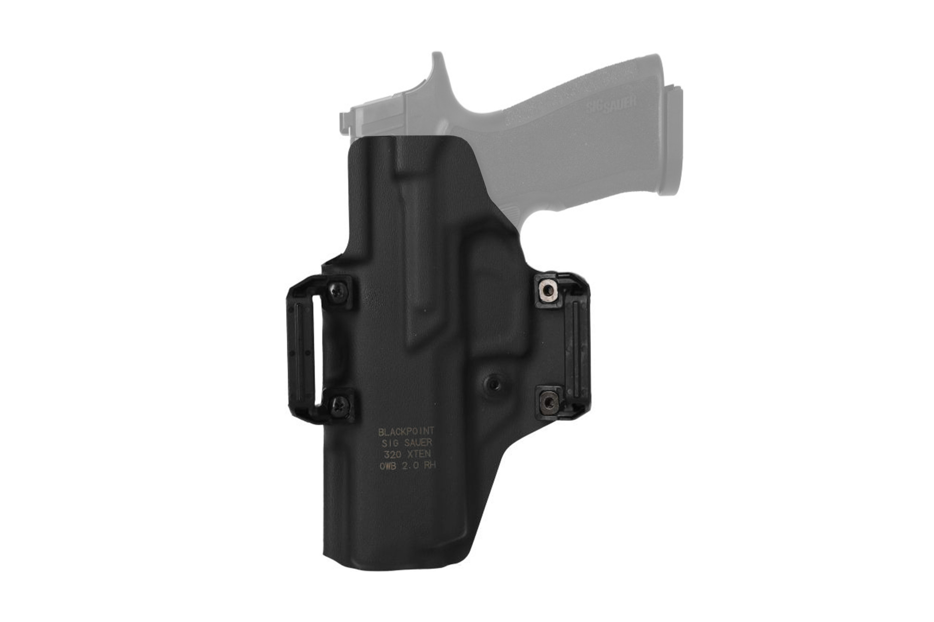 SIG SAUER P320 X-TEN OWB Holster Schwarz