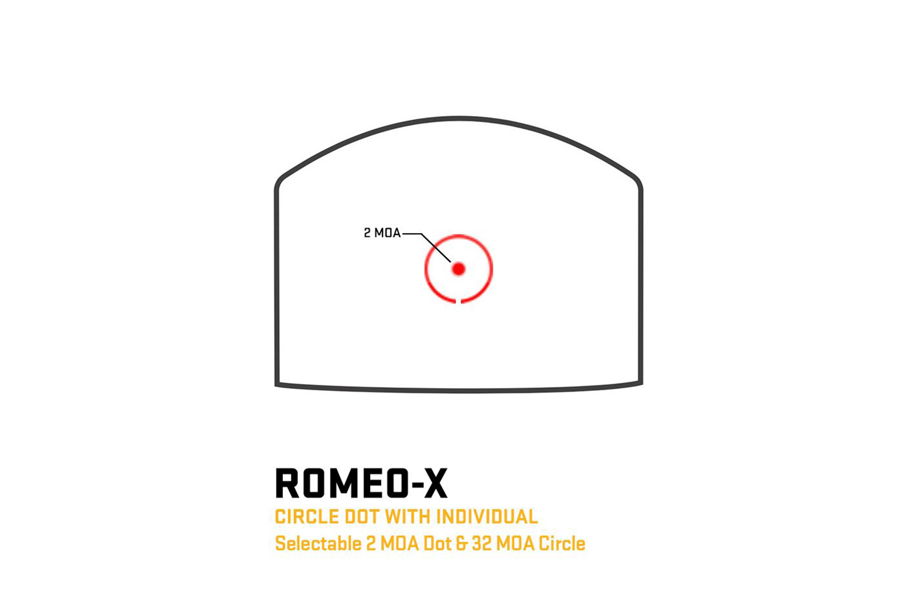 SIG SAUER ROMEO-X FDE (PRO) Red Dot | Circle Dot