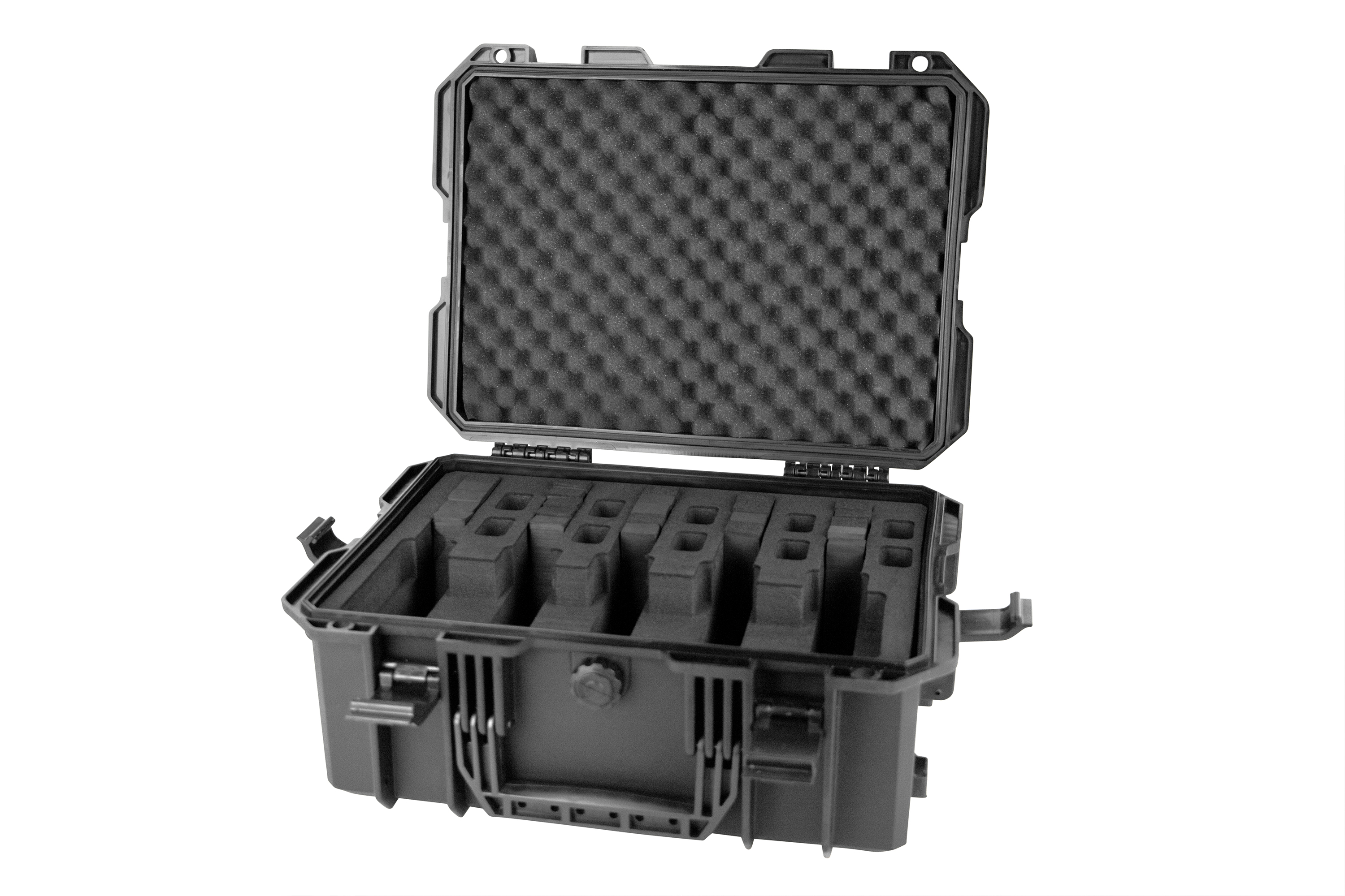 GSG Allwetter-Pistolenkoffer schwarz - Outdoor Hard Case 